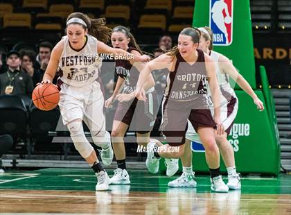 Thumbnail 3 in Groton-Dunstable vs Westford Academy (TD Garden Good Sports Invitational) photogallery.