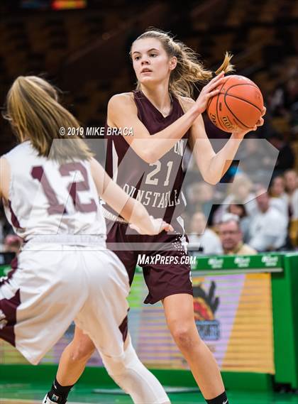 Thumbnail 3 in Groton-Dunstable vs Westford Academy (TD Garden Good Sports Invitational) photogallery.