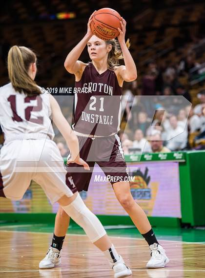 Thumbnail 1 in Groton-Dunstable vs Westford Academy (TD Garden Good Sports Invitational) photogallery.