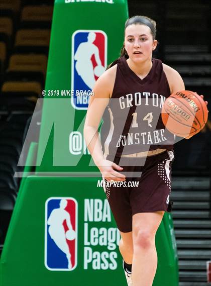 Thumbnail 3 in Groton-Dunstable vs Westford Academy (TD Garden Good Sports Invitational) photogallery.