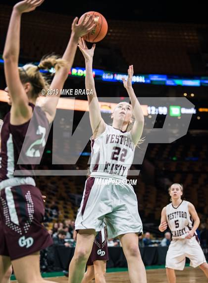 Thumbnail 2 in Groton-Dunstable vs Westford Academy (TD Garden Good Sports Invitational) photogallery.