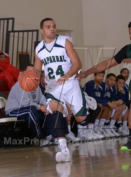 Thumbnail 2 in Chaparral vs. Perris (MaxPreps Holiday Classic) photogallery.