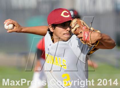 Thumbnail 2 in Cantwell-Sacred Heart vs. Artesia (St. Paul Tournament) photogallery.