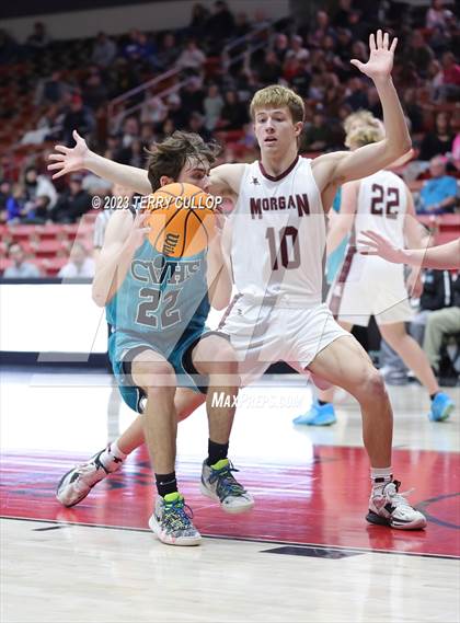 Thumbnail 3 in Canyon View vs. Morgan (UHSAA 3A Consolation Game) photogallery.