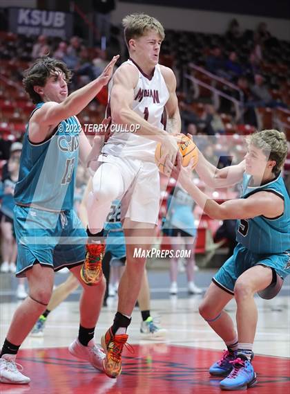 Thumbnail 1 in Canyon View vs. Morgan (UHSAA 3A Consolation Game) photogallery.