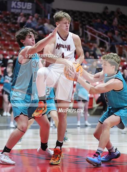 Thumbnail 3 in Canyon View vs. Morgan (UHSAA 3A Consolation Game) photogallery.