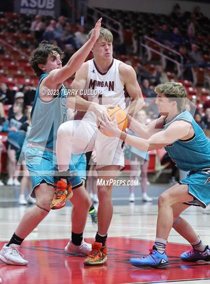 Thumbnail 2 in Canyon View vs. Morgan (UHSAA 3A Consolation Game) photogallery.