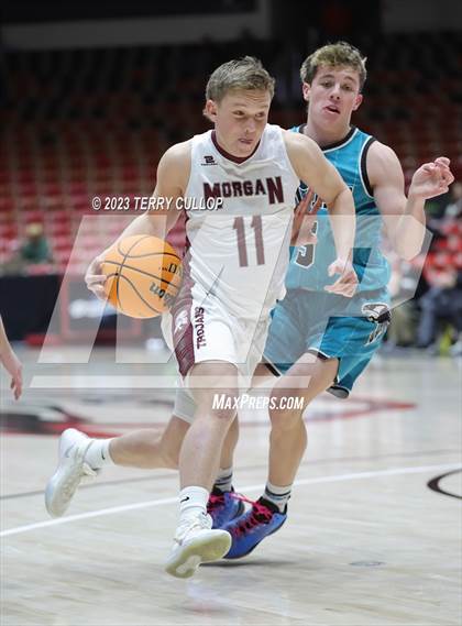 Thumbnail 2 in Canyon View vs. Morgan (UHSAA 3A Consolation Game) photogallery.