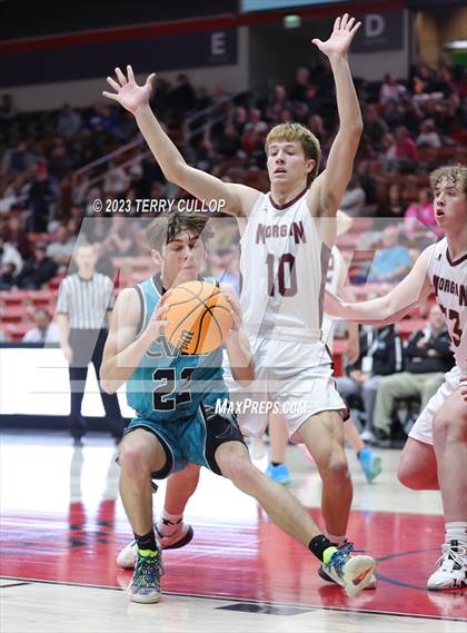Thumbnail 1 in Canyon View vs. Morgan (UHSAA 3A Consolation Game) photogallery.