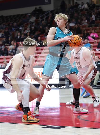 Thumbnail 1 in Canyon View vs. Morgan (UHSAA 3A Consolation Game) photogallery.