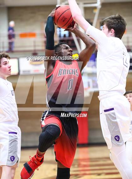 Thumbnail 3 in DSST: Stapleton vs Lutheran (CHSAA 3A Great 8) photogallery.