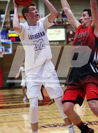 Thumbnail 3 in DSST: Stapleton vs Lutheran (CHSAA 3A Great 8) photogallery.