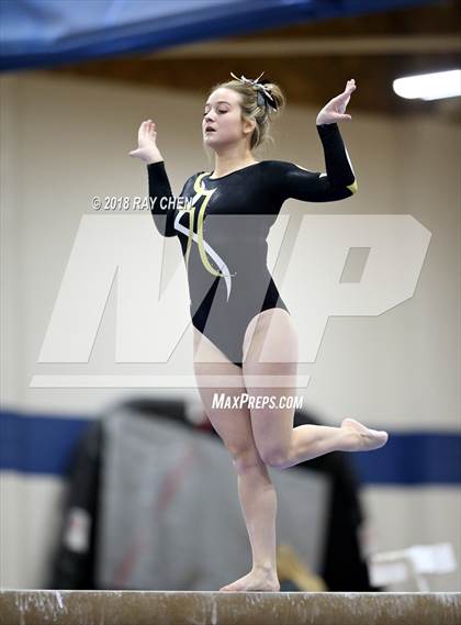 Thumbnail 1 in CHSAA 5A Prelims (Beam) photogallery.