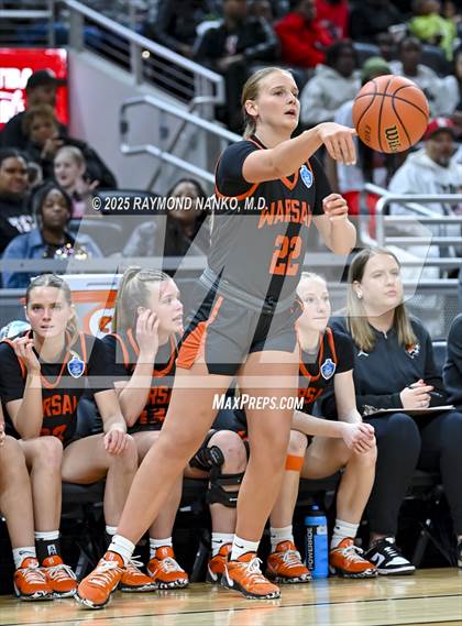Thumbnail 1 in Warsaw vs. Lawrence North (IHSAA 4A State Final) photogallery.