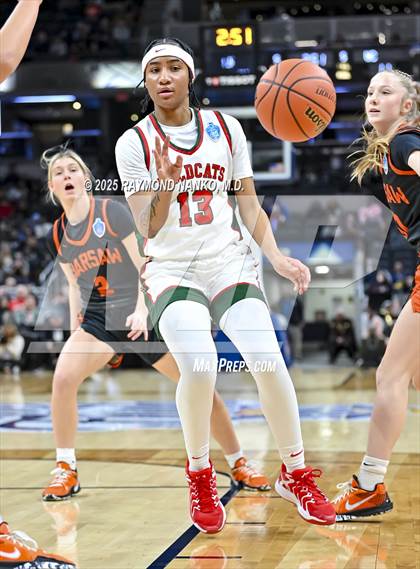 Thumbnail 1 in Warsaw vs. Lawrence North (IHSAA 4A State Final) photogallery.