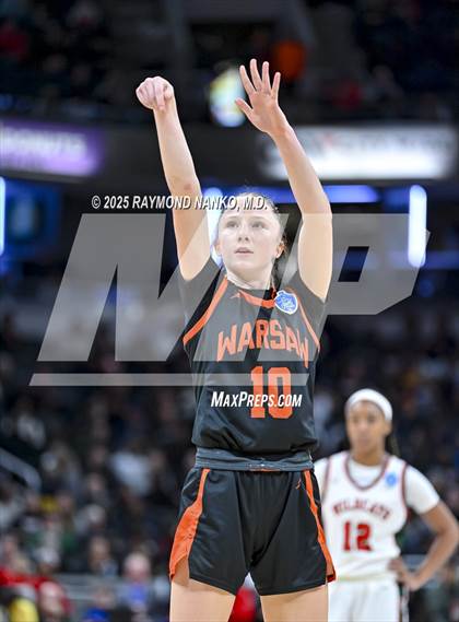 Thumbnail 3 in Warsaw vs. Lawrence North (IHSAA 4A State Final) photogallery.