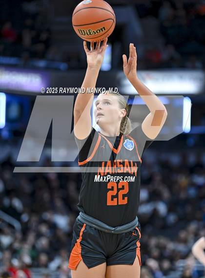 Thumbnail 3 in Warsaw vs. Lawrence North (IHSAA 4A State Final) photogallery.