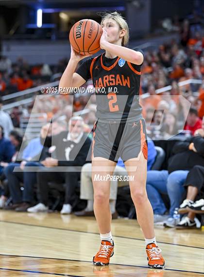 Thumbnail 2 in Warsaw vs. Lawrence North (IHSAA 4A State Final) photogallery.