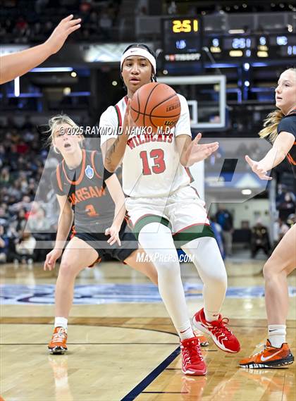 Thumbnail 3 in Warsaw vs. Lawrence North (IHSAA 4A State Final) photogallery.