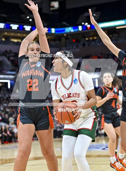 Thumbnail 2 in Warsaw vs. Lawrence North (IHSAA 4A State Final) photogallery.