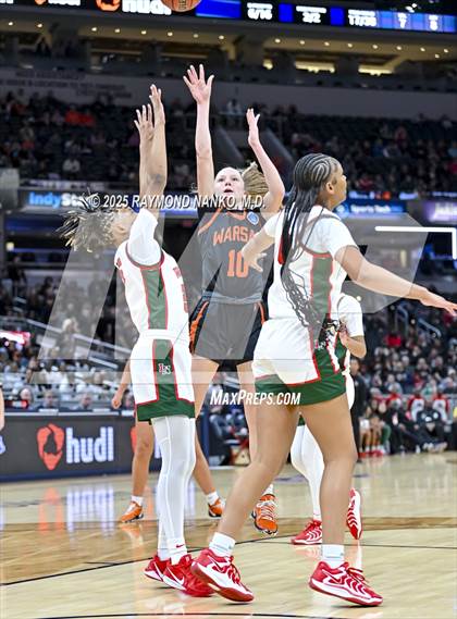 Thumbnail 3 in Warsaw vs. Lawrence North (IHSAA 4A State Final) photogallery.