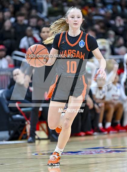 Thumbnail 3 in Warsaw vs. Lawrence North (IHSAA 4A State Final) photogallery.