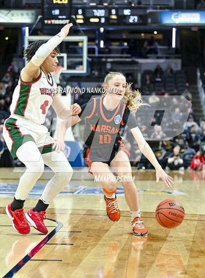 Thumbnail 3 in Warsaw vs. Lawrence North (IHSAA 4A State Final) photogallery.