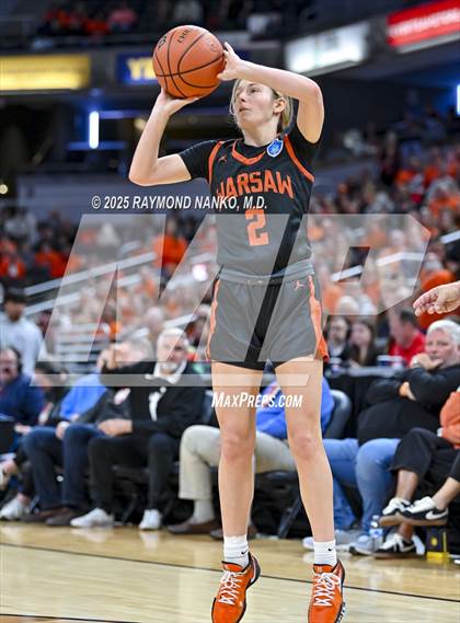 Thumbnail 3 in Warsaw vs. Lawrence North (IHSAA 4A State Final) photogallery.