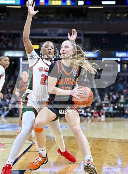 Thumbnail 3 in Warsaw vs. Lawrence North (IHSAA 4A State Final) photogallery.