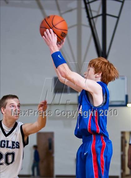 Thumbnail 3 in First Baptist Christian vs. Clear Lake Christian (Living Stones Tournament) photogallery.