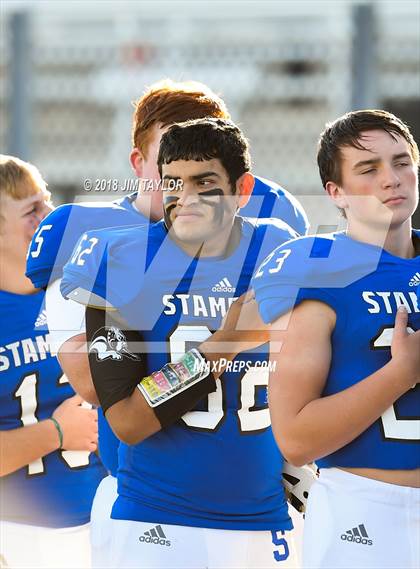 Thumbnail 3 in Stamford vs. Lindsay (UIL 2A Bi-District Playoff) photogallery.