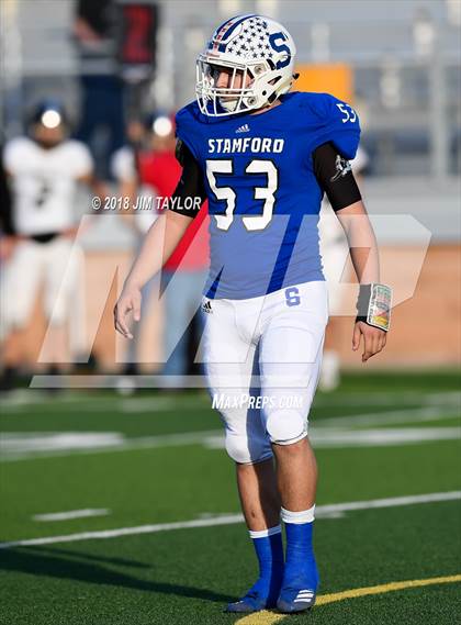 Thumbnail 3 in Stamford vs. Lindsay (UIL 2A Bi-District Playoff) photogallery.
