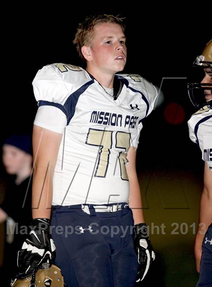 Thumbnail 3 in St. Genevieve vs. Mission Prep photogallery.