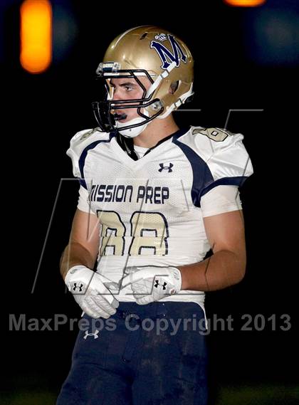 Thumbnail 1 in St. Genevieve vs. Mission Prep photogallery.