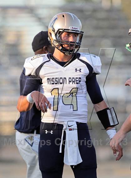 Thumbnail 2 in St. Genevieve vs. Mission Prep photogallery.