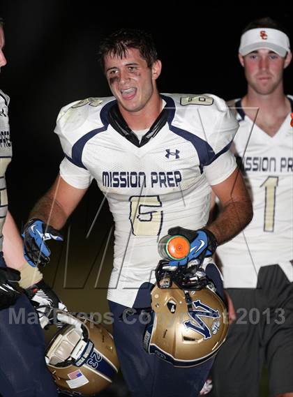 Thumbnail 1 in St. Genevieve vs. Mission Prep photogallery.