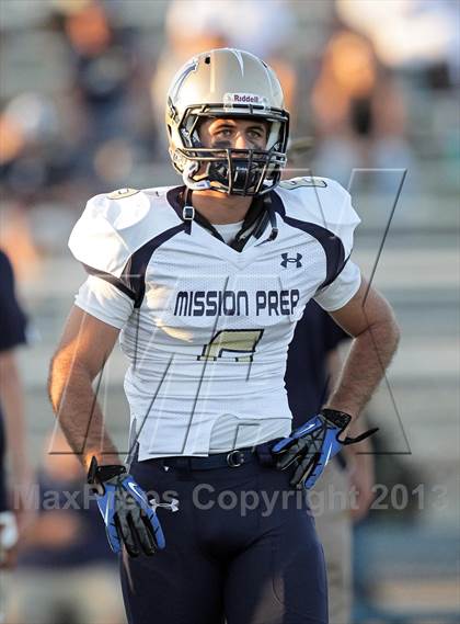 Thumbnail 1 in St. Genevieve vs. Mission Prep photogallery.