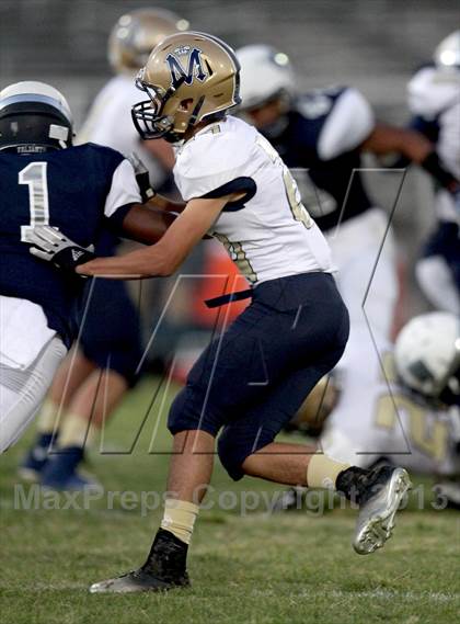 Thumbnail 1 in St. Genevieve vs. Mission Prep photogallery.