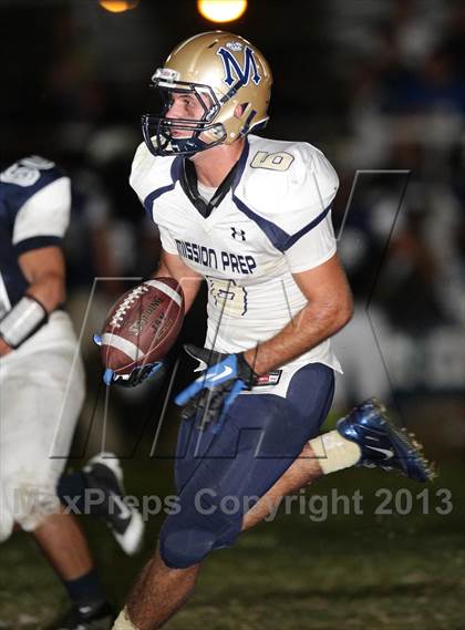 Thumbnail 3 in St. Genevieve vs. Mission Prep photogallery.