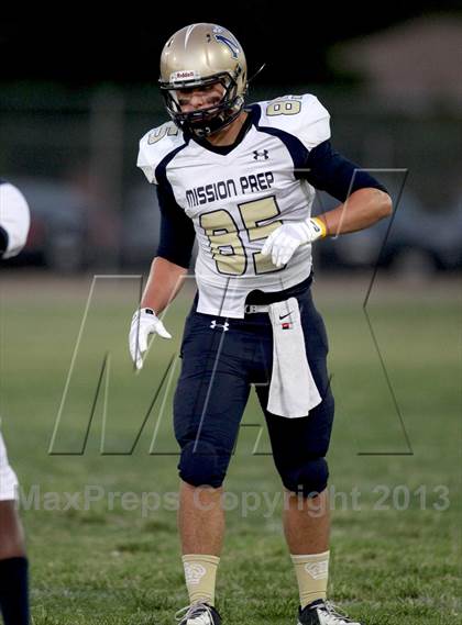 Thumbnail 1 in St. Genevieve vs. Mission Prep photogallery.