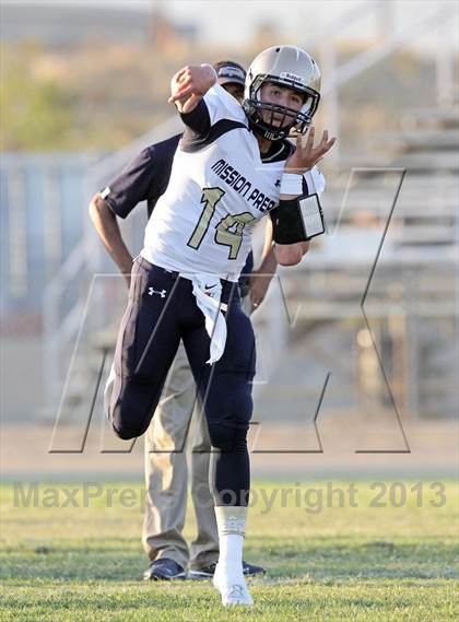 Thumbnail 2 in St. Genevieve vs. Mission Prep photogallery.