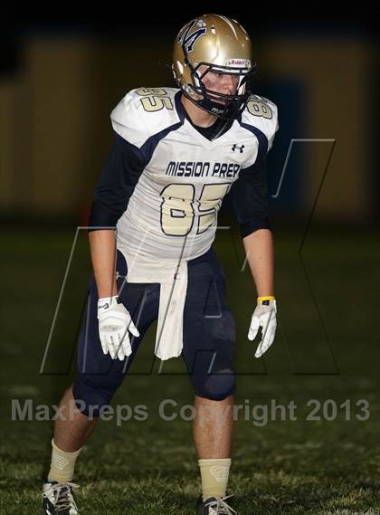 Thumbnail 3 in St. Genevieve vs. Mission Prep photogallery.