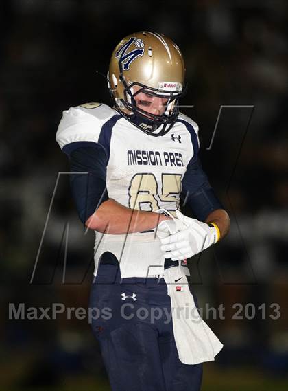 Thumbnail 1 in St. Genevieve vs. Mission Prep photogallery.