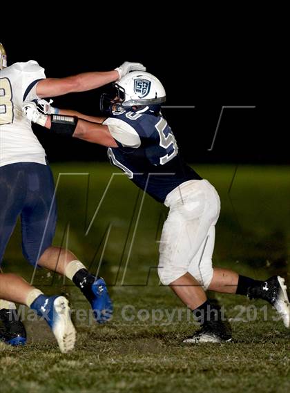 Thumbnail 2 in St. Genevieve vs. Mission Prep photogallery.