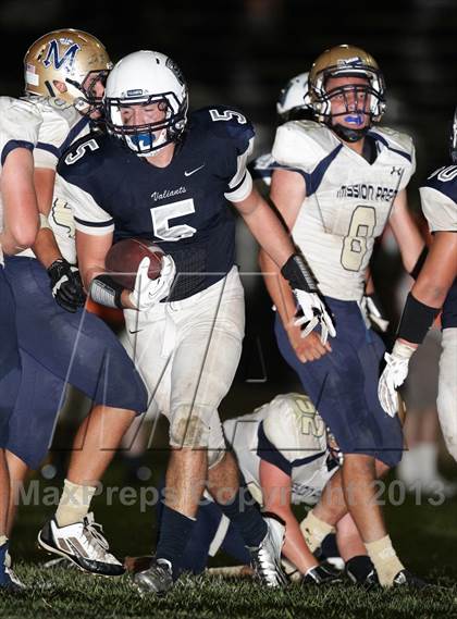 Thumbnail 3 in St. Genevieve vs. Mission Prep photogallery.
