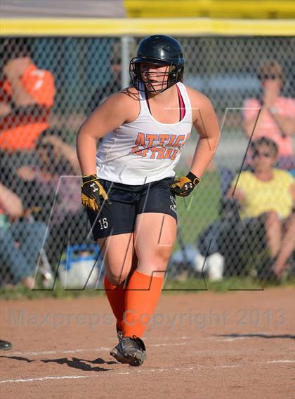 Thumbnail 3 in Wayland-Cohocton vs Attica (Section 5 Class BB Final) photogallery.