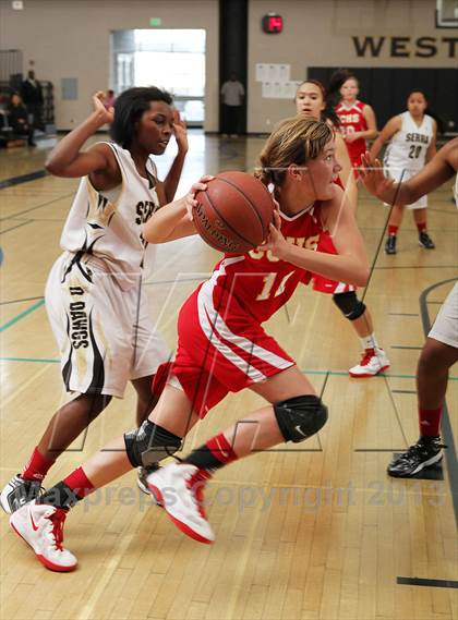Thumbnail 1 in Serra vs. Cathedral Catholic (So Cal Holiday Classic) photogallery.