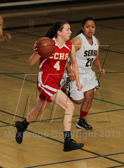 Thumbnail 3 in Serra vs. Cathedral Catholic (So Cal Holiday Classic) photogallery.