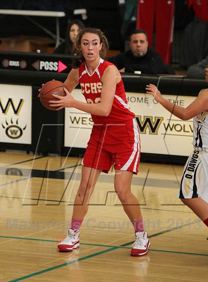 Thumbnail 1 in Serra vs. Cathedral Catholic (So Cal Holiday Classic) photogallery.