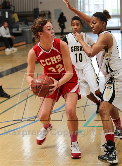 Thumbnail 3 in Serra vs. Cathedral Catholic (So Cal Holiday Classic) photogallery.